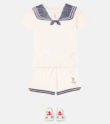 Konges Sløjd Famo cotton T-shirt and shorts set 2