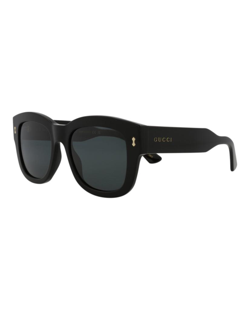 Gucci Square-Frame Bio Acetate Sunglasses