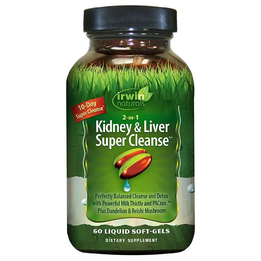 Irwin Naturals 2-In-1 Kidney & Liver Super Cleanse