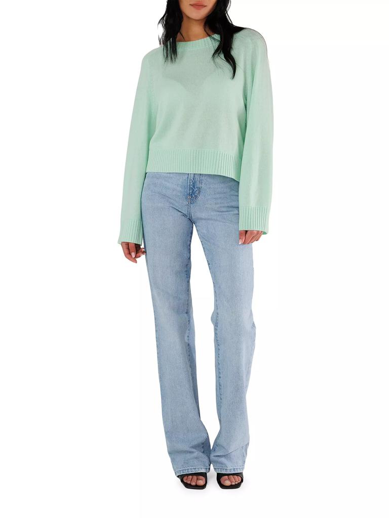 CRUSH CASHMERE Omar Cashmere Crewneck Sweater