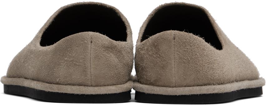 美品 AURALEE SUEDE SANDALS SUEDE 26cm Auralee Suede Sandals | Beige Suede | Canoe Club