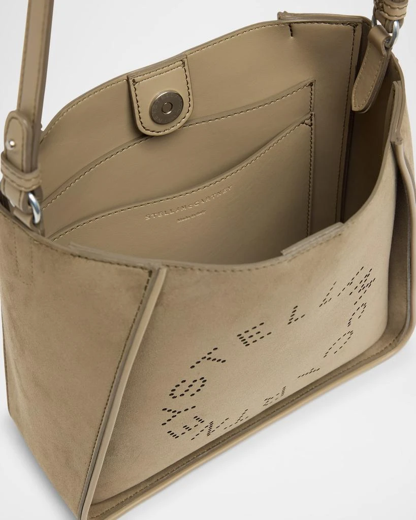 Stella McCartney Alter Suede Piped Crossbody Bag 4