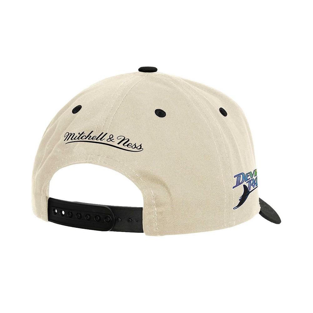 Mitchell & Ness Men's Cream Tampa Bay Rays Pro Crown Adjustable Hat