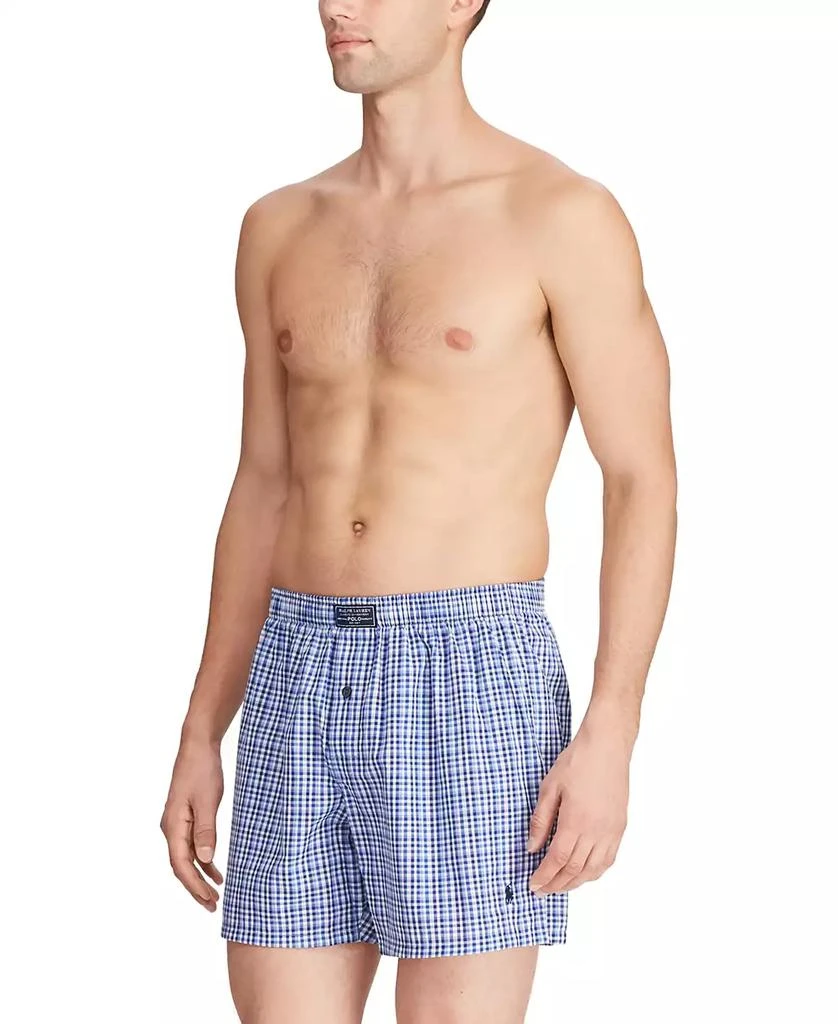 Ralph Lauren Men's Plaid Single-Button Fly Boxers 2