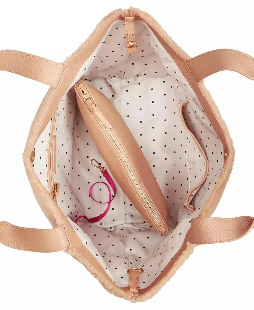 On 34th Jyyll Sherpa Medium Tote, Created for Macy's 6