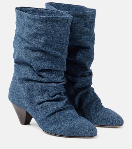 Isabel Marant Reachi denim ankle boots 1