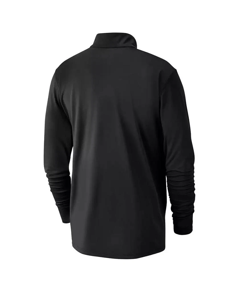 NIKE Men's Black Minnesota Timberwolves 2024/25 City Edition Authentic Coaches Performance Half-Zip Top 3