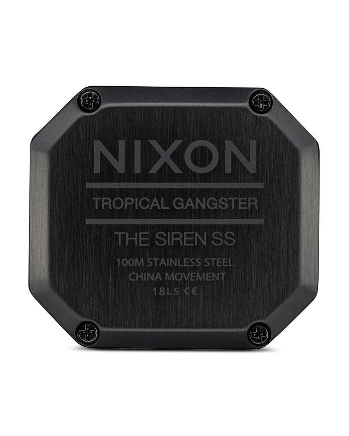 Nixon Siren Milanese All-Black Mesh Bracelet Watch, 36mm 4