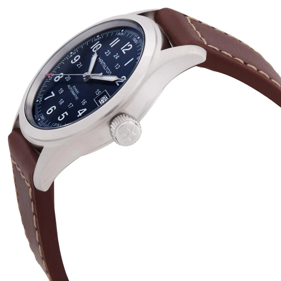 Hamilton Khaki Field Automatic Blue Dial Men
s Watch H70455540 2