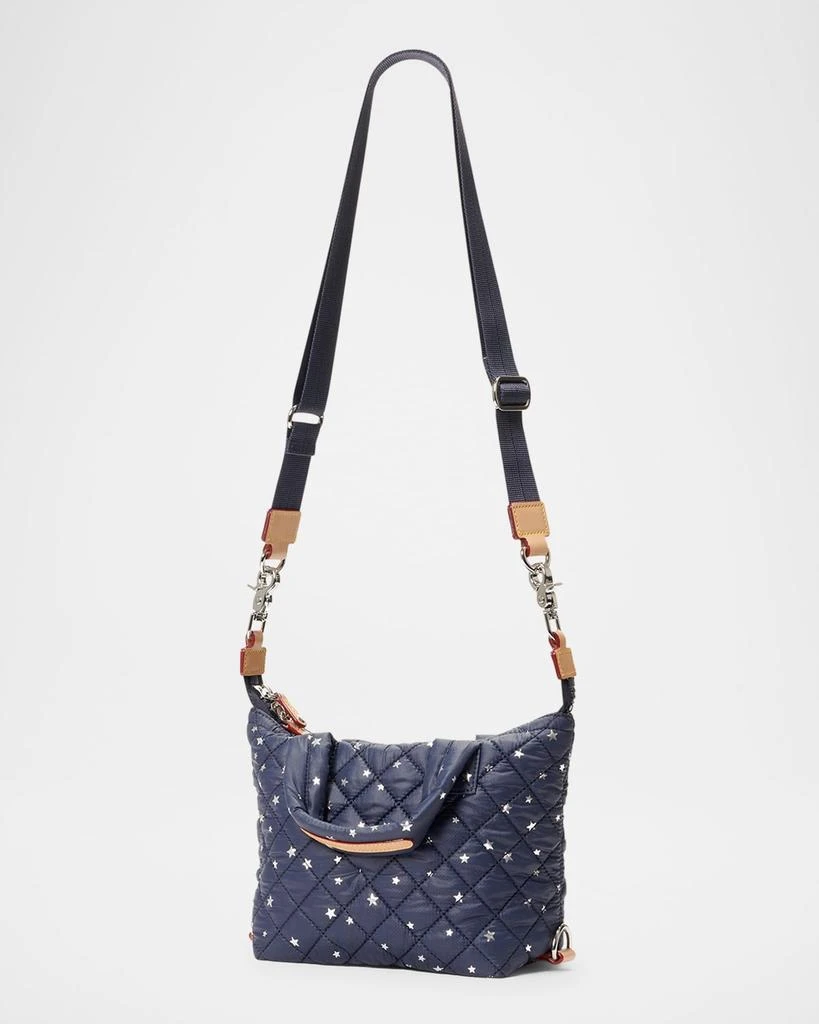 MZ Wallace Sutton Micro Star-Print Quilted Top-Handle Bag 5