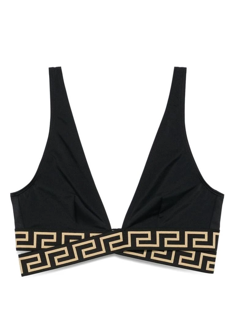 Versace Versace Greca Triangle Bikini Top 1