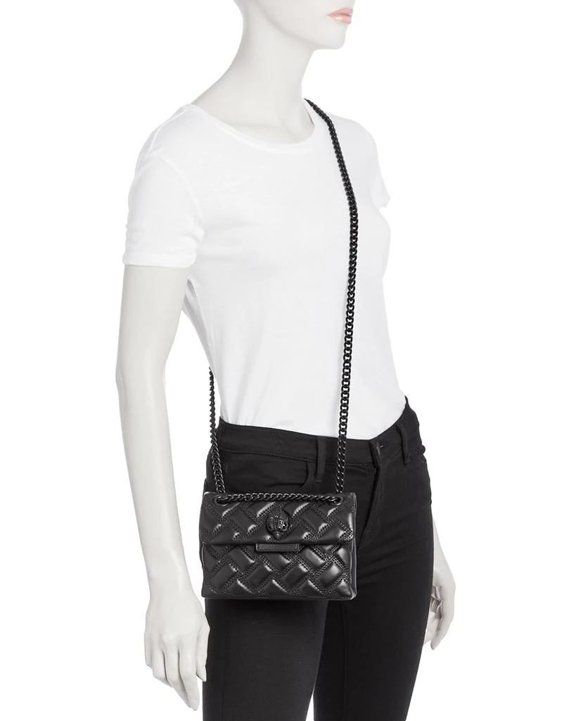 KURT GEIGER LONDON Mini Kensington Drench Leather Crossbody 2