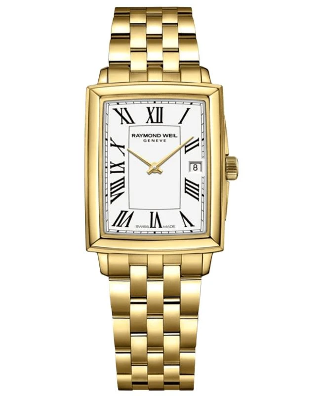 Raymond Weil Raymond Weil Toccata White Dial Yellow Gold PVD Steel Women's Watch 5925-P-00300 1