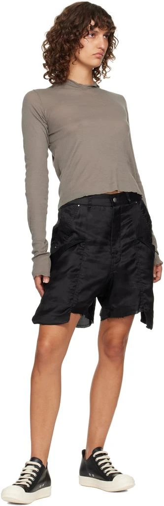 Rick Owens Black Concordians Low Sneaks Sneakers 5