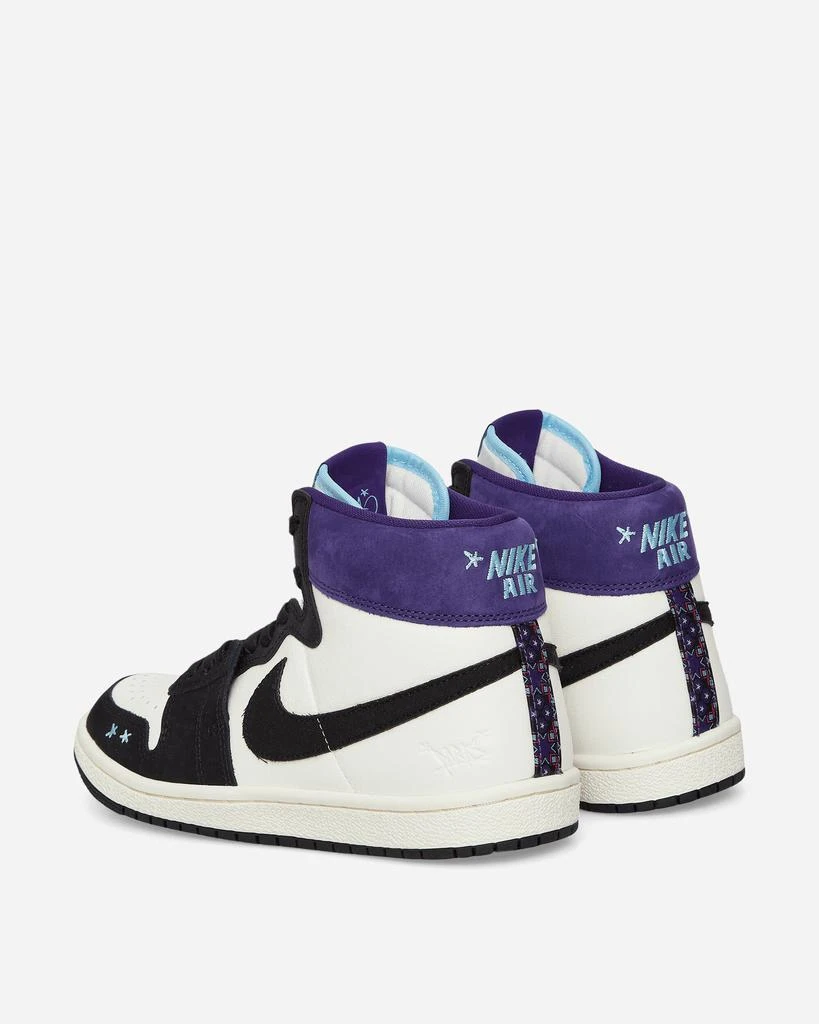 Jordan Women's Opium Air Ship SP Sneakers Black / Court Purple 5