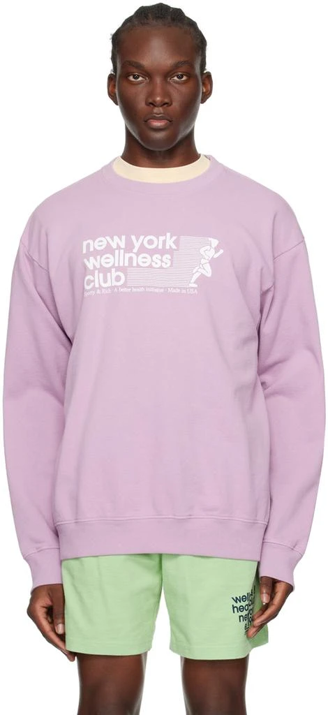 SPORTY & RICH Athletic Society Crewneck XS - Tops - BeyondStyle