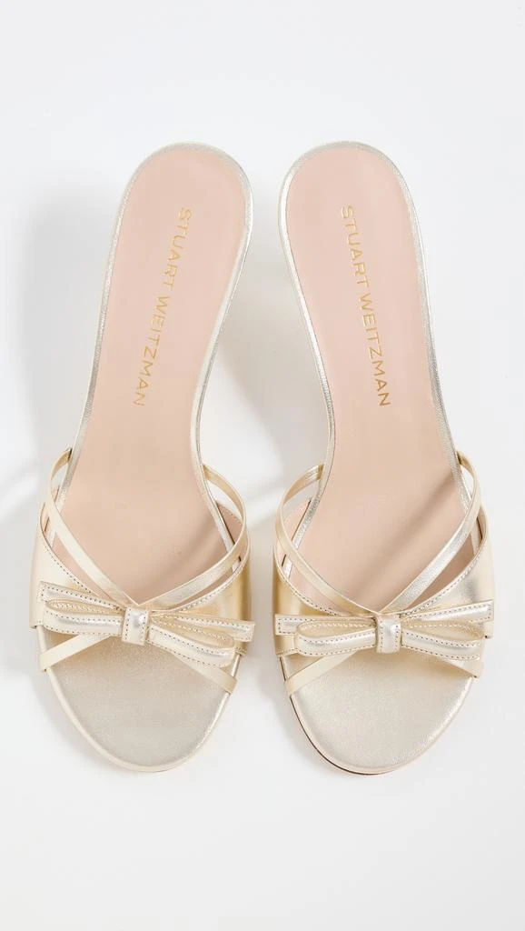 Stuart Weitzman Felicity Bow 50mm Slides 4