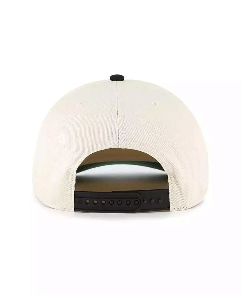 47 Brand Men's Cream Las Vegas Raiders Pomona Rope Adjustable Hitch Hat 3