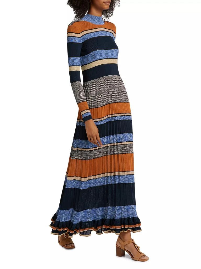 Ulla Johnson Evangeline Striped Knit Maxi-Dress 2