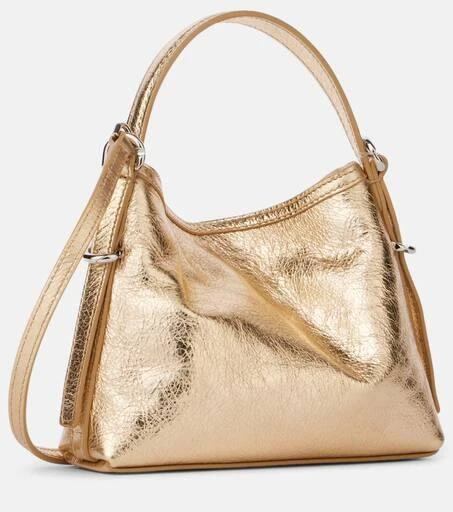 Givenchy Voyou Nano metallic leather tote bag 4
