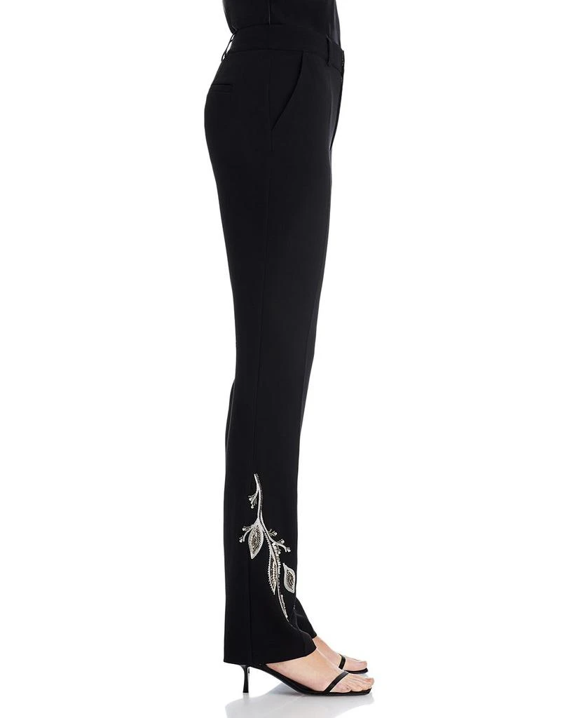 Cinq à Sept Kerry Metallic Paisley Pants 4