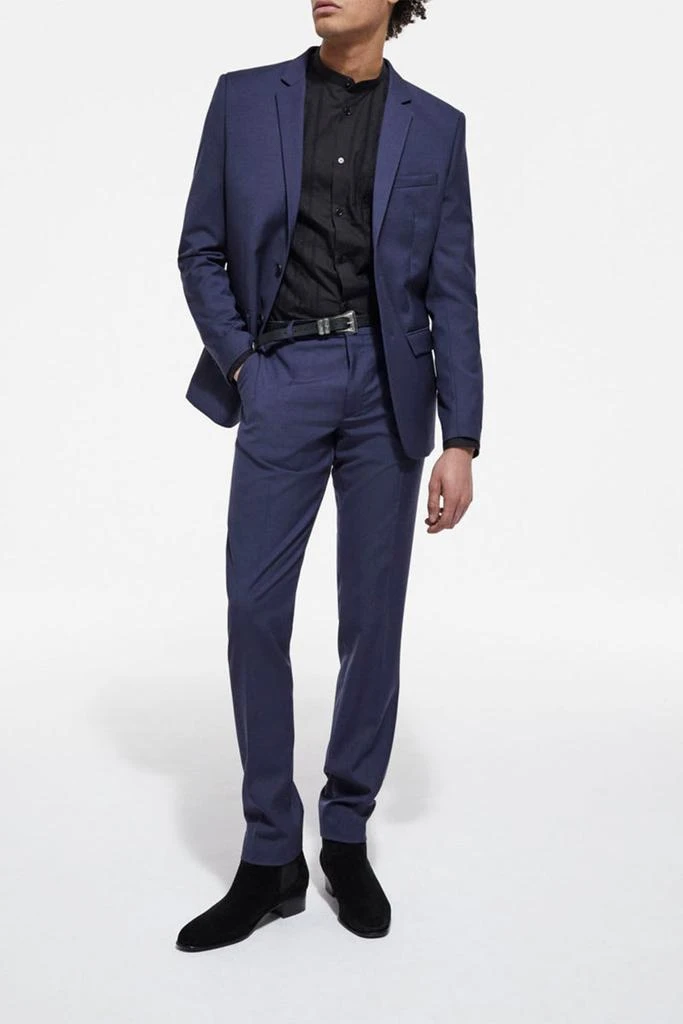 The Kooples The Kooples - Veste De Costume En Laine Bleu Marine - Homme 1