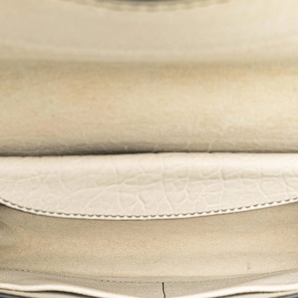 Dior Dior White Calfskin Mosaic J'Adior Flap Bag with Chain 5