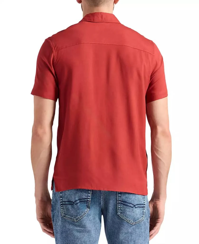 BUFFALO David Bitton Men's Sirilo Fitted Short Sleeve Button-Front Shirt 3