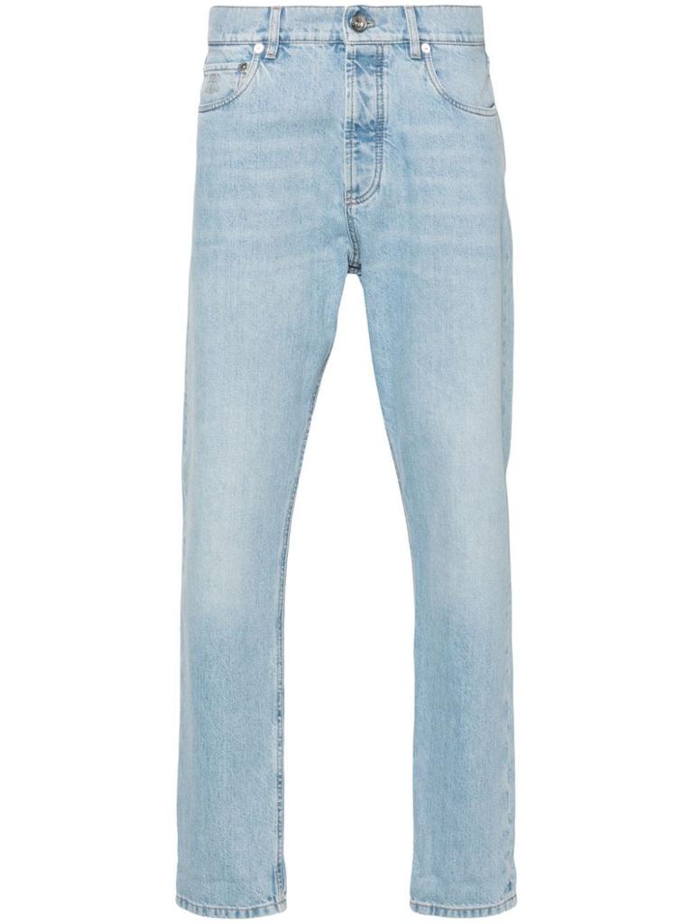 Brunello Cucinelli Brunello Cucinelli Iconic Fit Five-Pocket Jeans