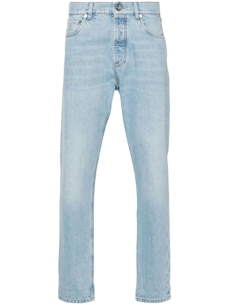 Brunello Cucinelli Brunello Cucinelli Iconic Fit Five-Pocket Jeans 1