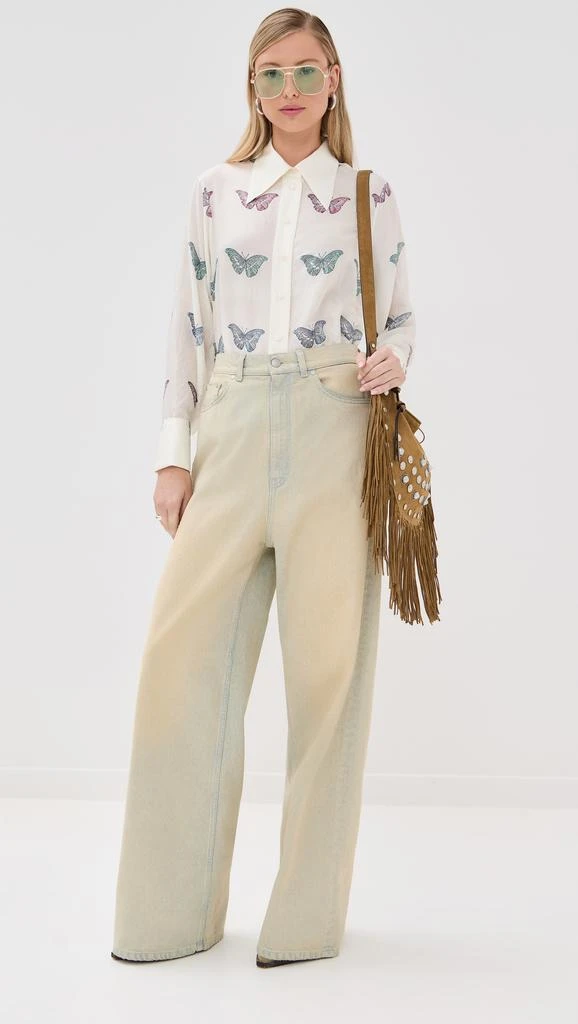 Alix of Bohemia Dana Butterfly Garden Shirt 4