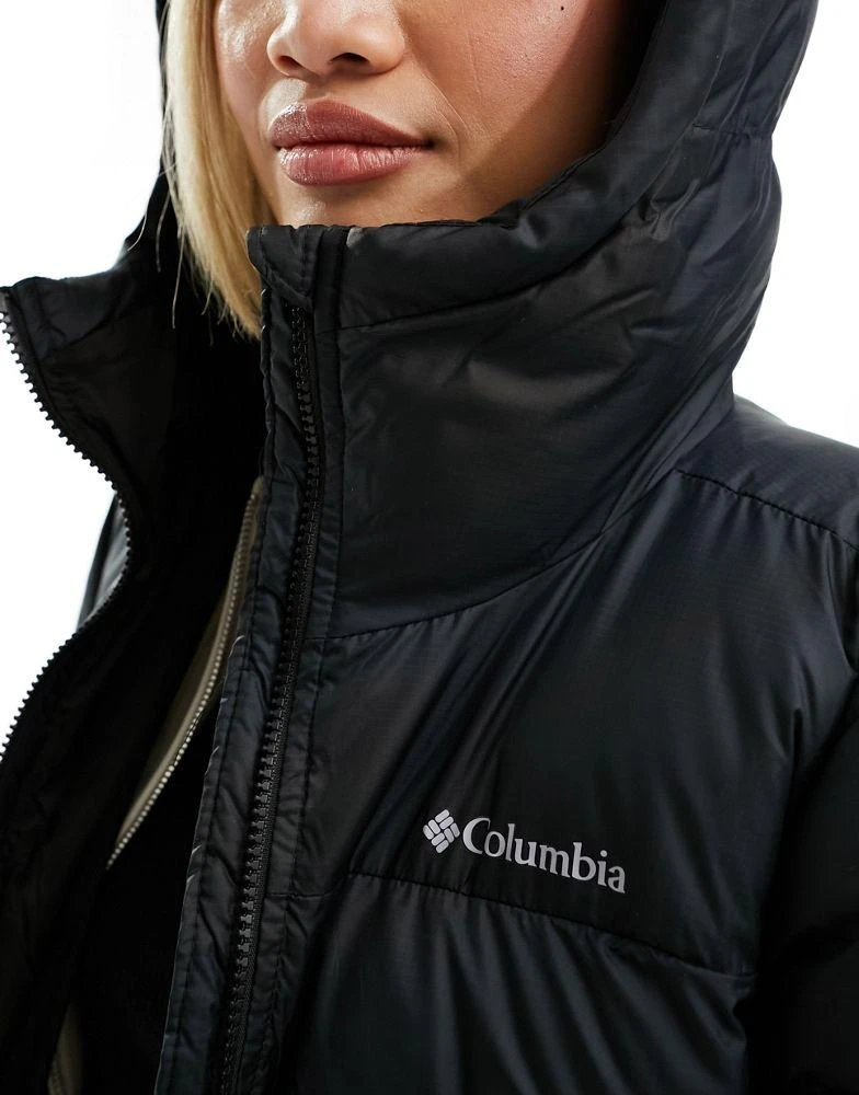 Columbia Columbia Puffect long line coat in black 2