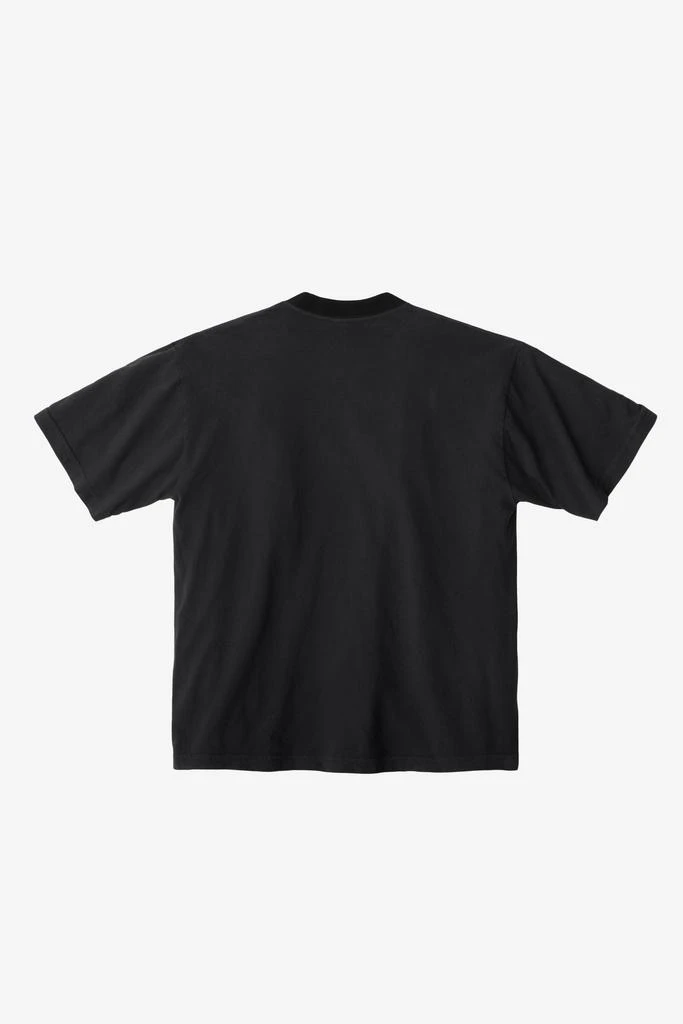 Los Angeles Apparel 1801GDRIN - 6.5oz Garment Dye Crew Neck Ringer T-Shirt 36