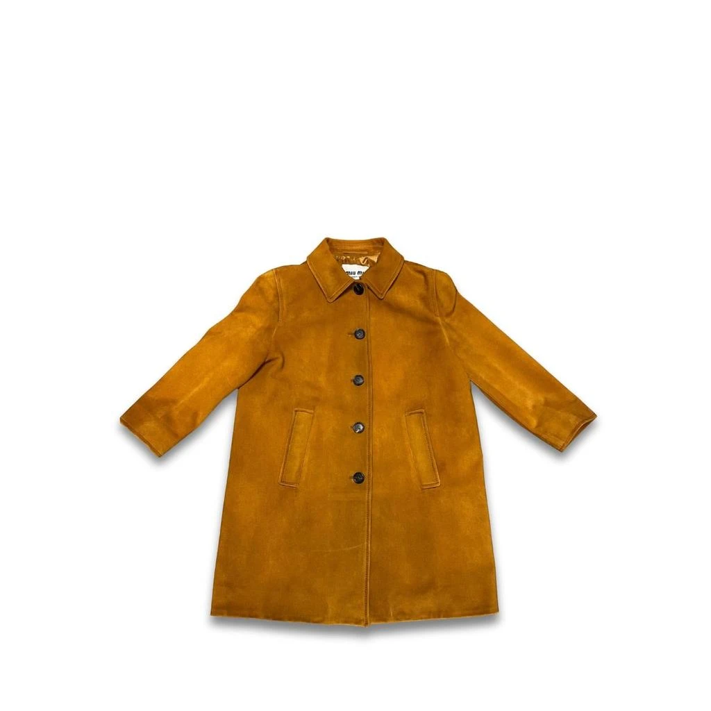 Miu Miu Miu Miu - Pre-loved Women
s Suede Jacket