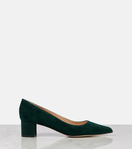 Gianvito Rossi Piper 45 suede pumps 4