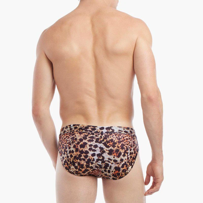 2(X)IST Rio Swim Brief Mixed Leopard 2