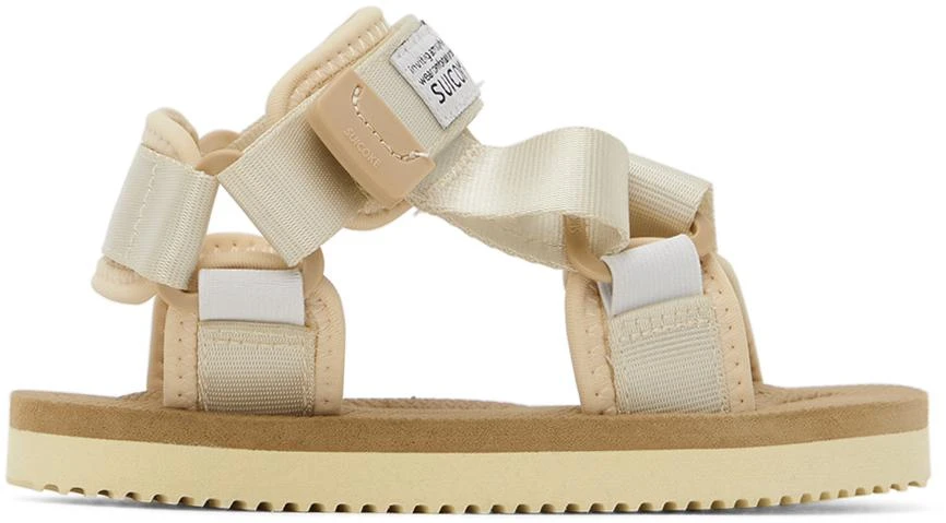 Suicoke Kids Beige DEPA-2 Sandals