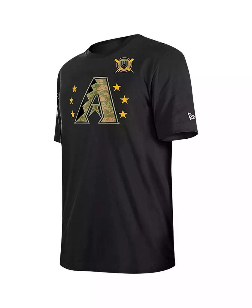 New Era Men's Black Arizona Diamondbacks 2024-Armed Forces Day T-Shirt 3