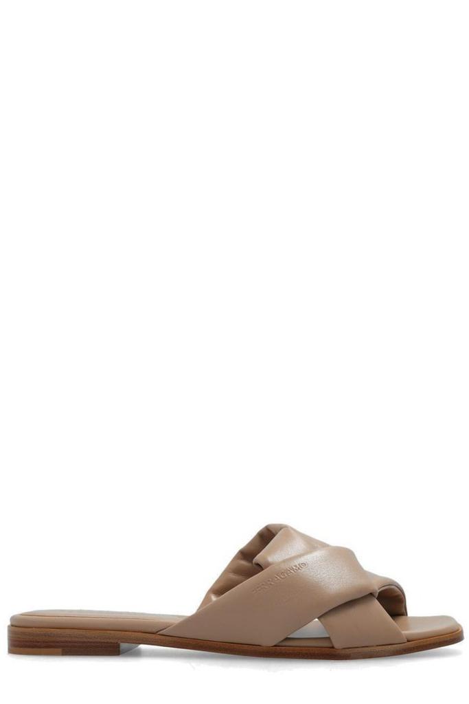 Salvatore Ferragamo Sheena Suede Heel Sandals - Shoes - Save