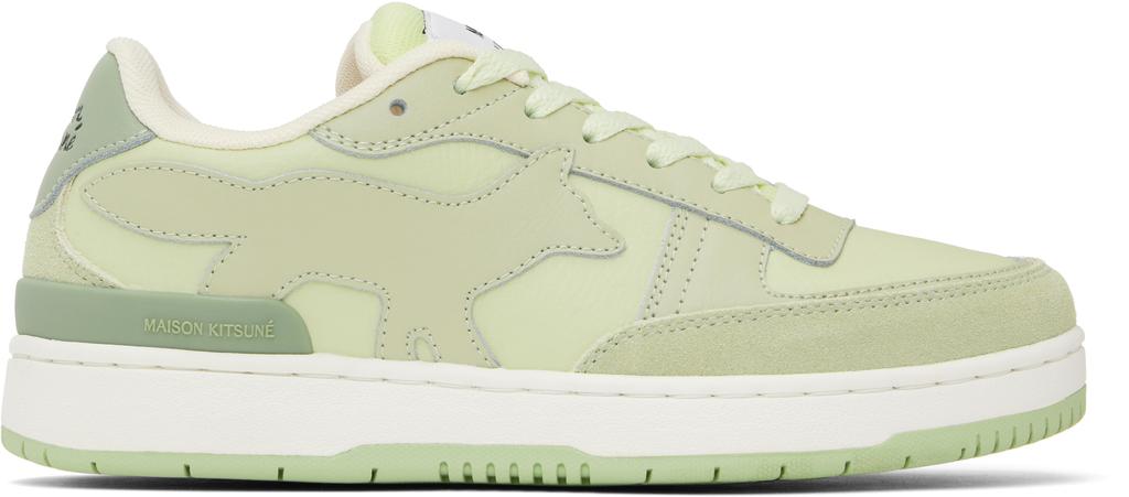 スニーカー Chiru Sneakers - Maison Kitsune - Leather - White CHIRU TRAINERS | Maison Kitsuné