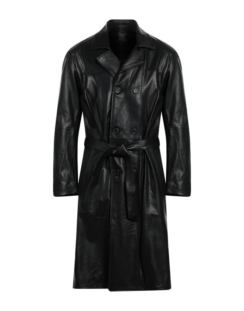 STREET LEATHERS Double breasted pea coat 1