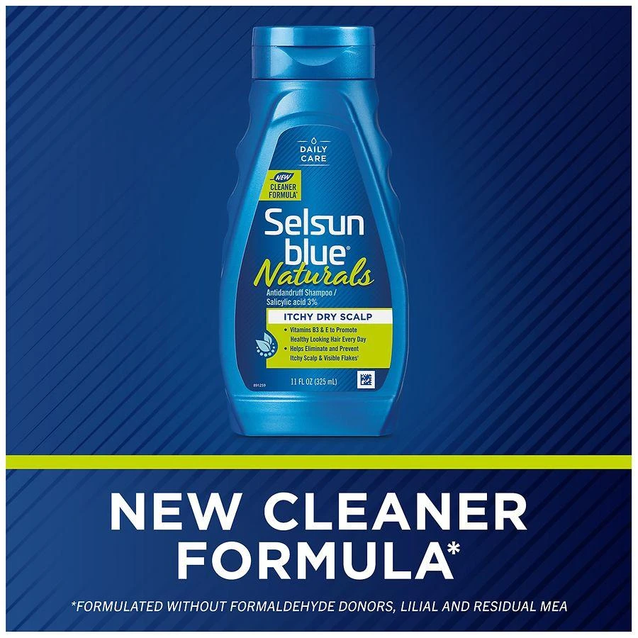 Selsun Blue Naturals Itchy Dry Scalp Antidandruff Shampoo Citrus Blast 2