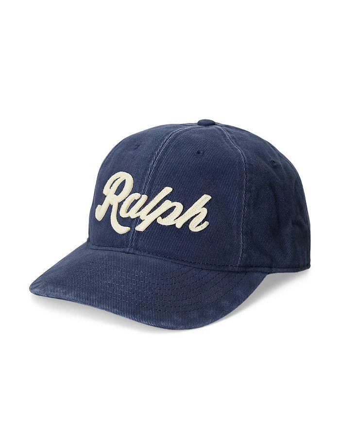 Ralph Lauren Appliquéd Twill Ball Cap 1