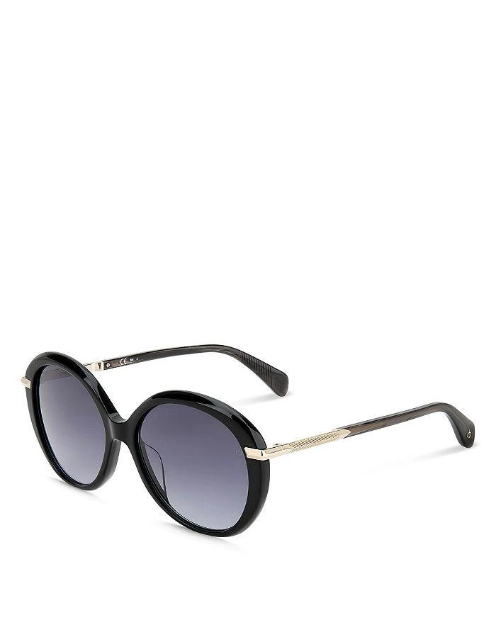 rag & bone Round Sunglasses, 56mm 1