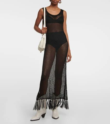 DODO BAR OR Emma fringed maxi dress 2