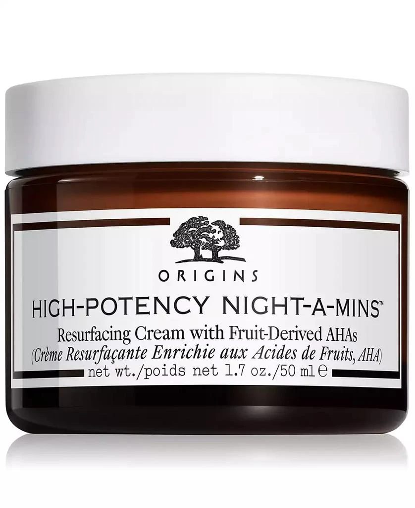Origins High-Potency Night-A-Mins™ Resurfacing Cream with Fruit-Derived AHAs, 1.7 oz. 1