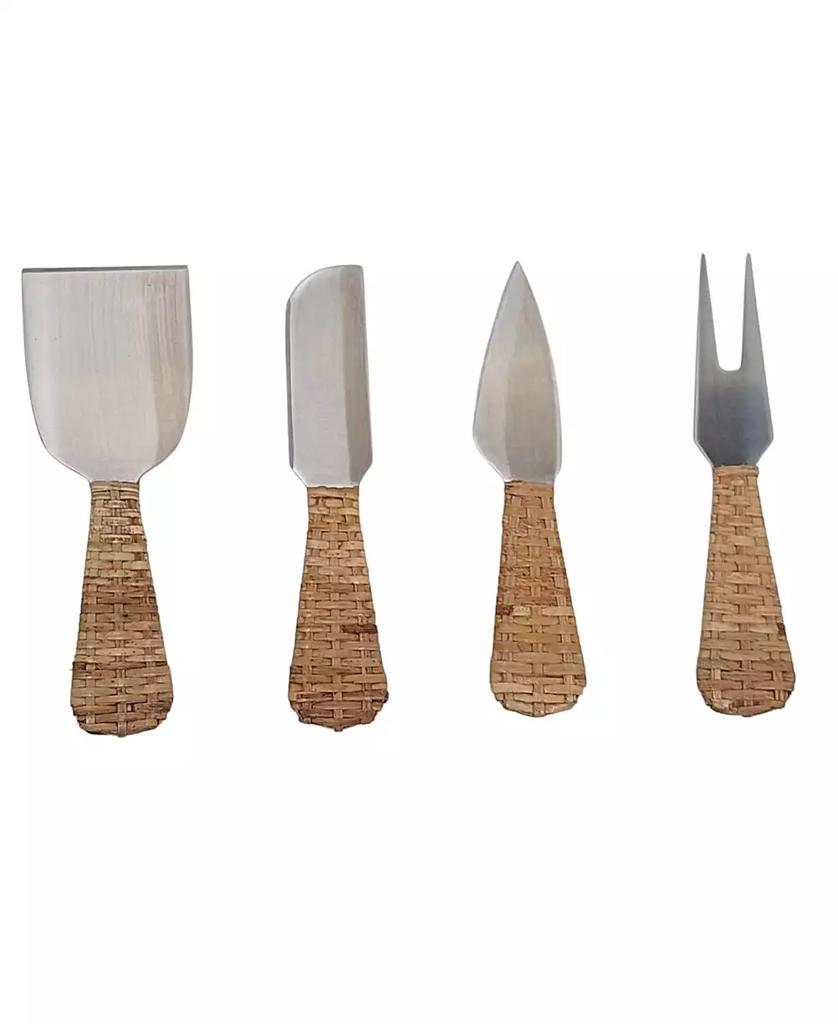 Artifacts Trading Company Rattan Cheese Knives - Thumbnail 4