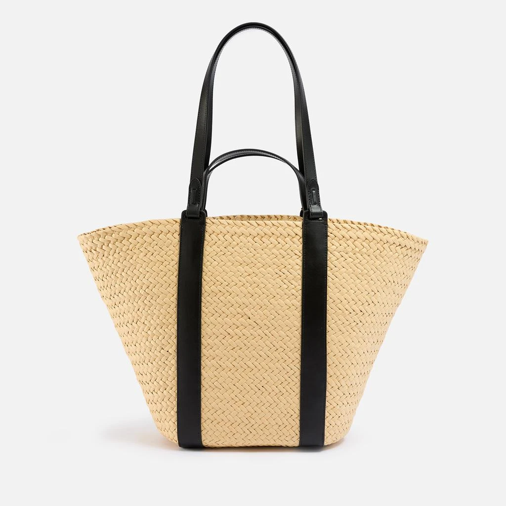 Coach Coach Straw Pocket Tote Bag 3