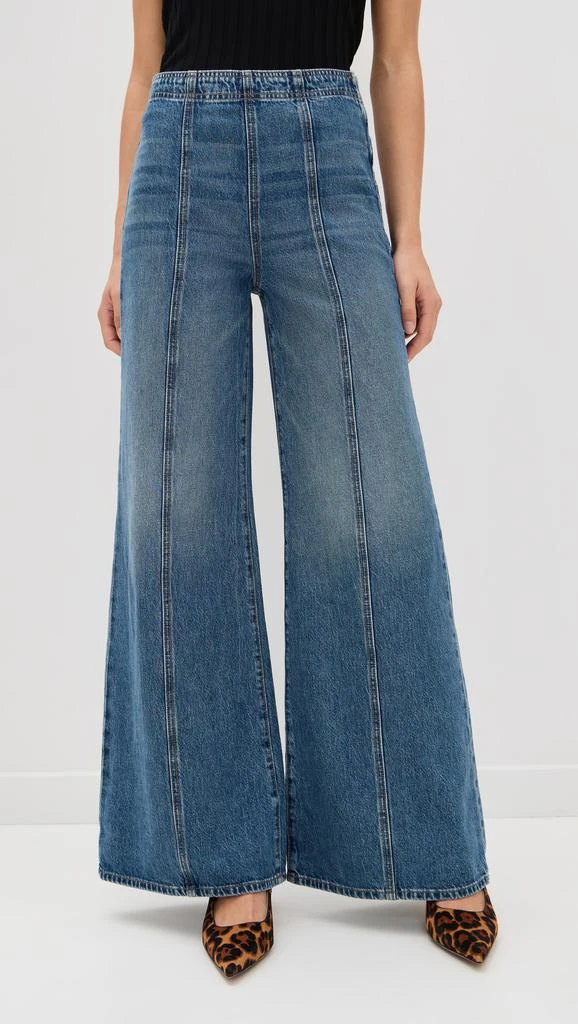 Ulla Johnson The Bianca Wide Leg Jeans 6
