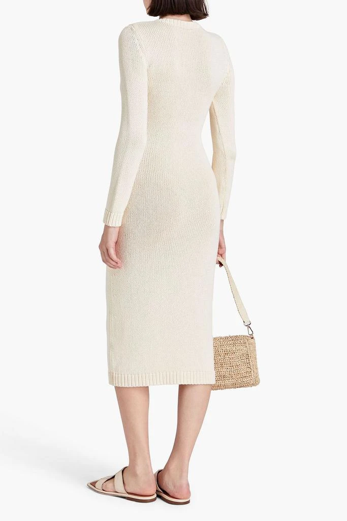 Zimmermann Lace-up cotton midi dress 3